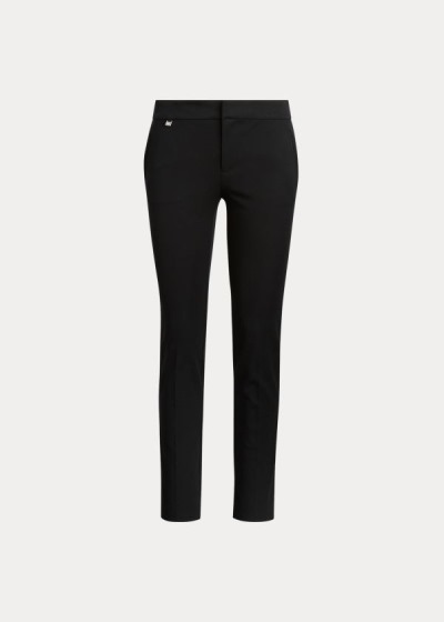 Calças Ralph Lauren Algodão Twill Skinny Ankle Mulher 73561-CFEQ